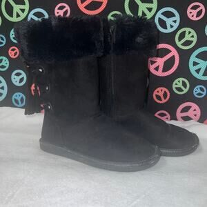 Black girl Boots with tassel size 2